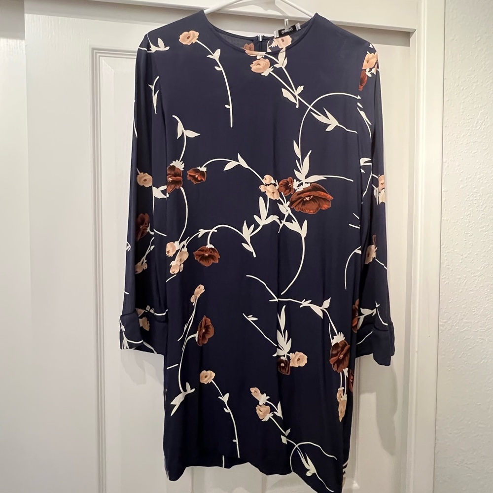 Ganni neutral dress